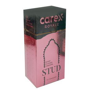 Carex Royale Sharp Stud Condom 10's Pack